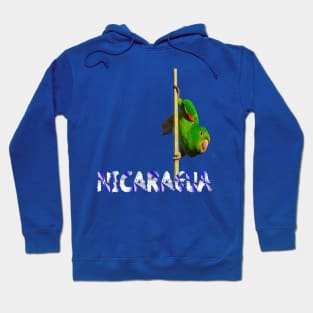 Nicaragua Parrot Hoodie